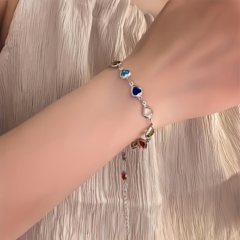 Unique Heart Shaped Bracelet