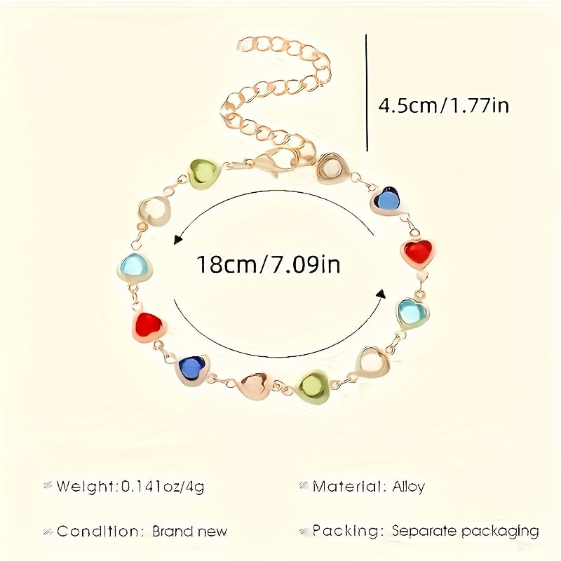 Unique Heart Shaped Bracelet