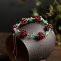 Berry Natural Stone Bracelet