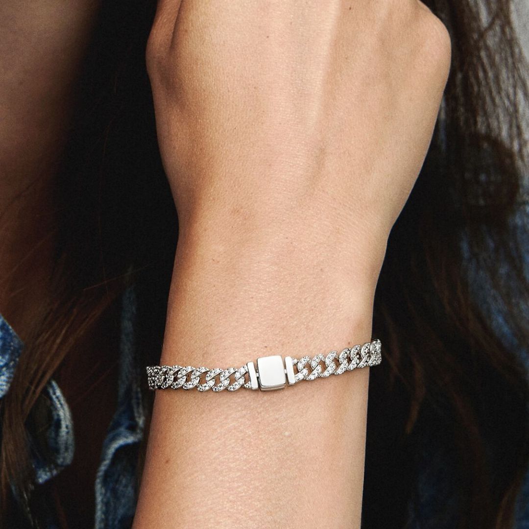 Moissanite Cuban Link Bracelet