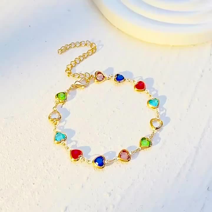Unique Heart Shaped Bracelet