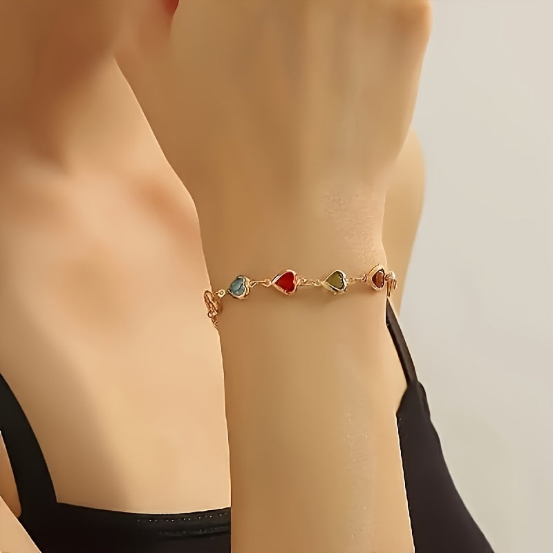 Unique Heart Shaped Bracelet