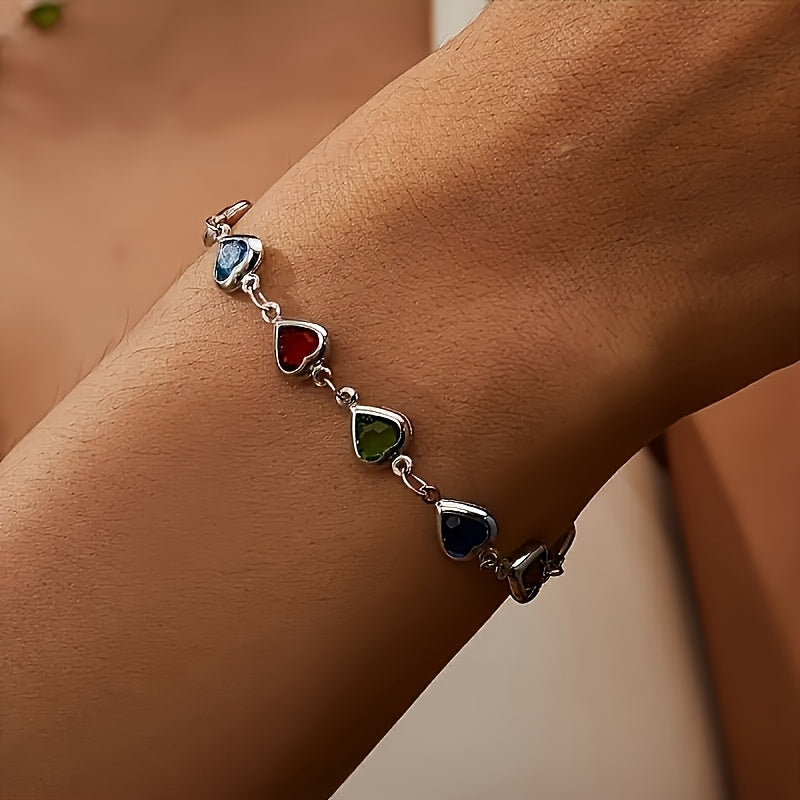 Unique Heart Shaped Bracelet