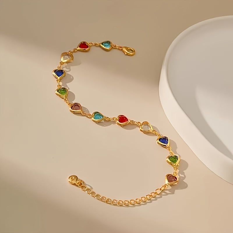 Unique Heart Shaped Bracelet