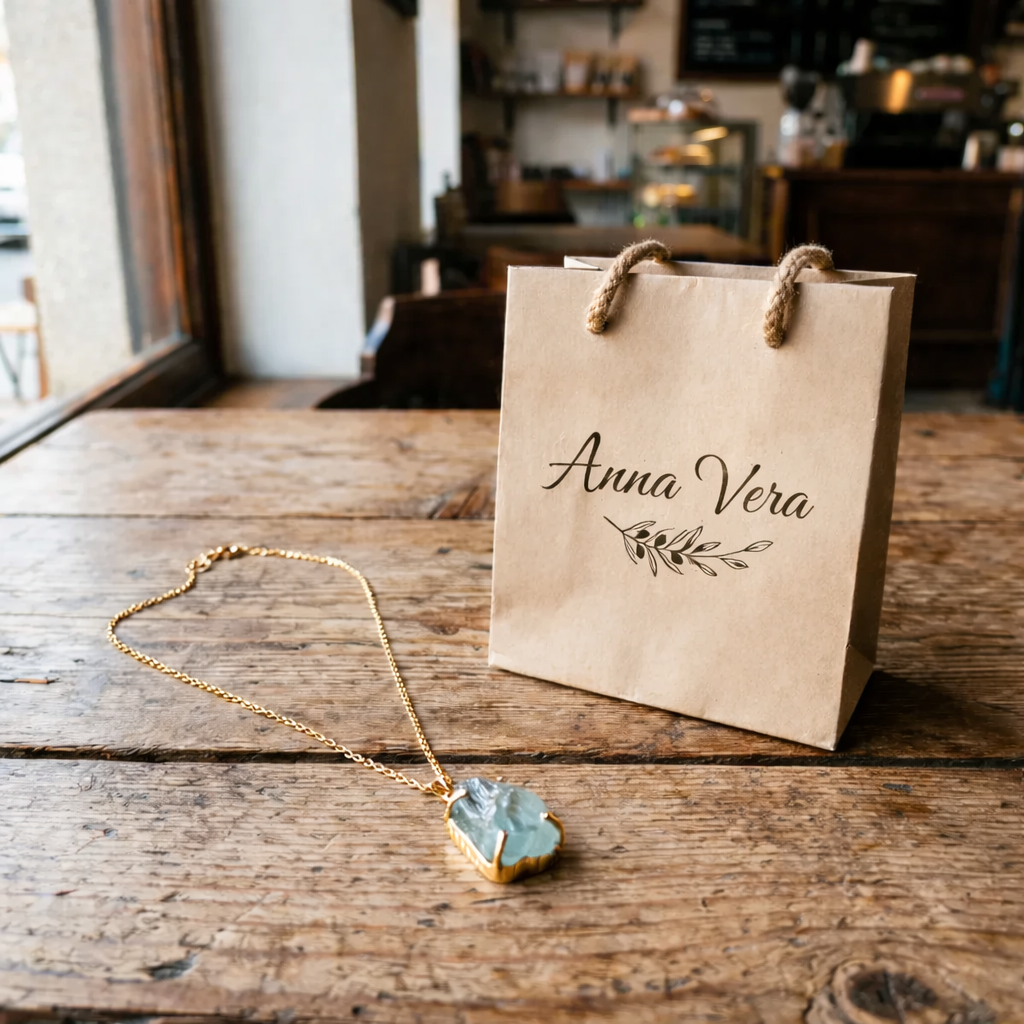 Vintage Gold & Silver Heart Necklace