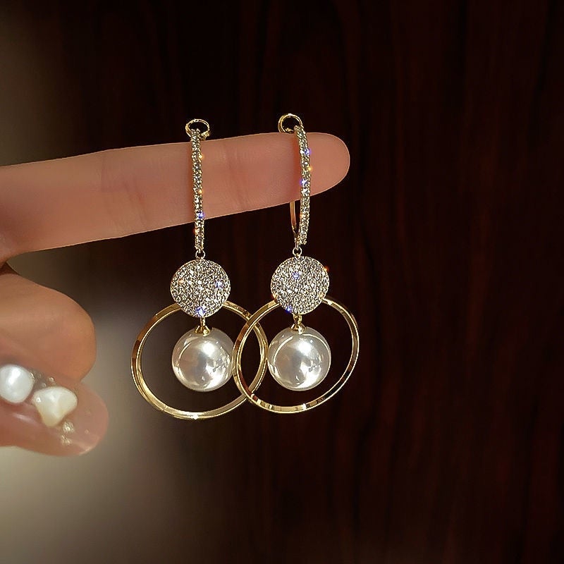 High Quality Cultured Pearl Earrings
