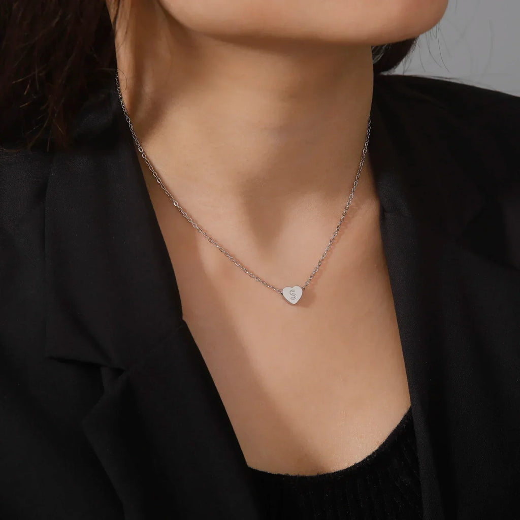 Timeless Heart Initial Choker