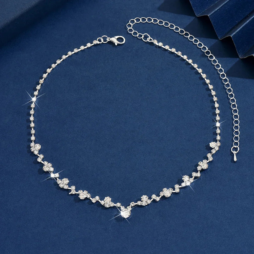 Elegant Bridal Diamond Necklace