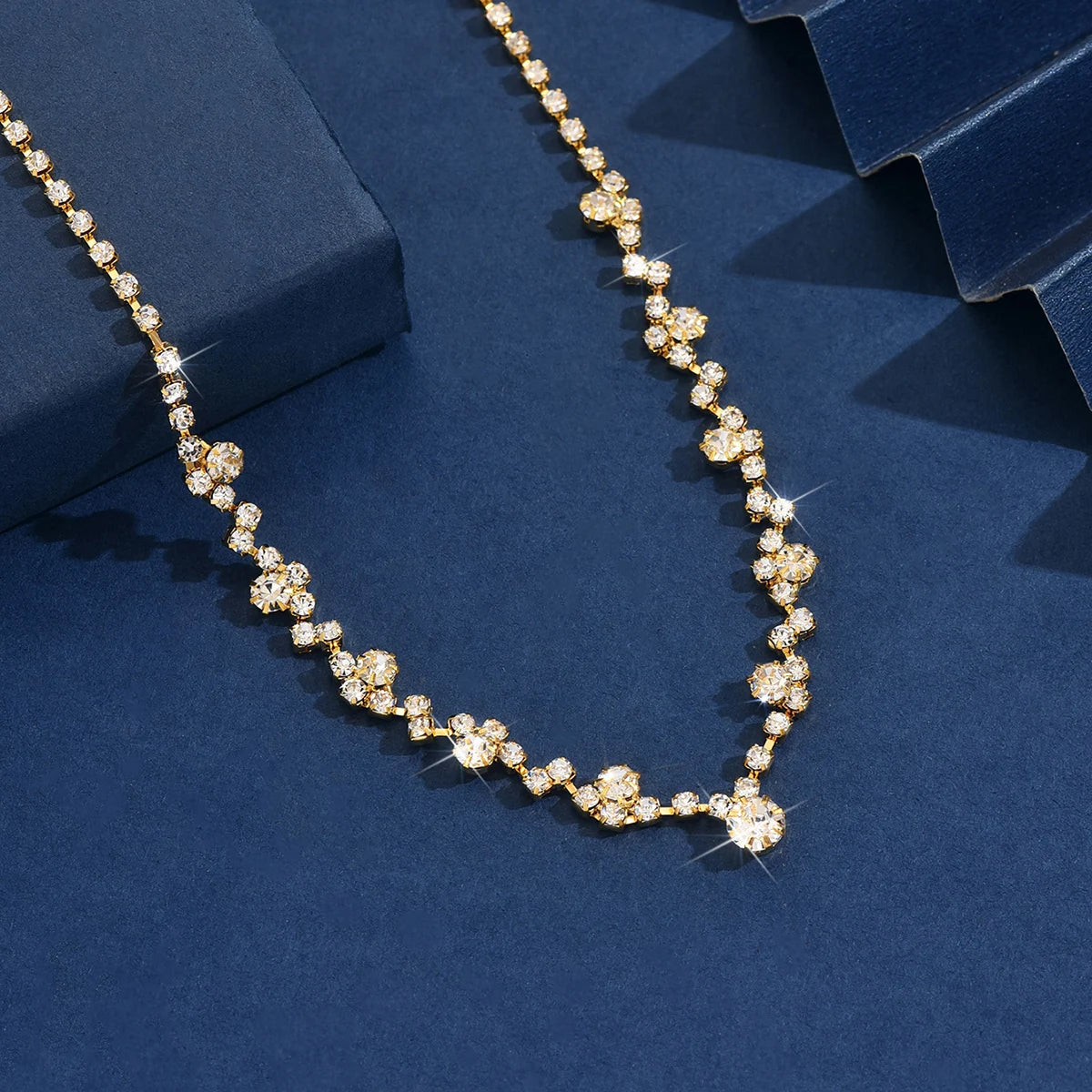 Elegant Bridal Diamond Necklace