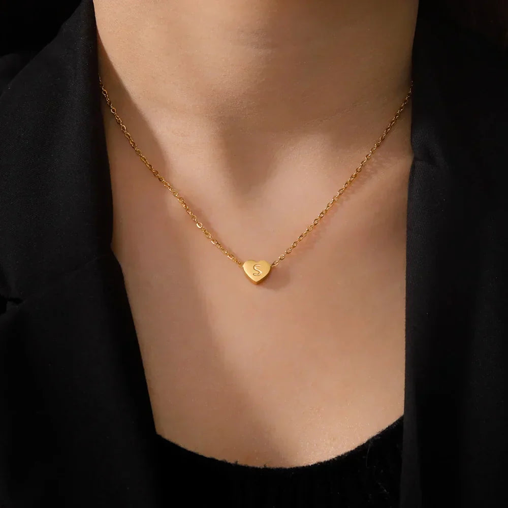 Timeless Heart Initial Choker