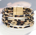 Wide Multi-Layer Wrap Bracelet