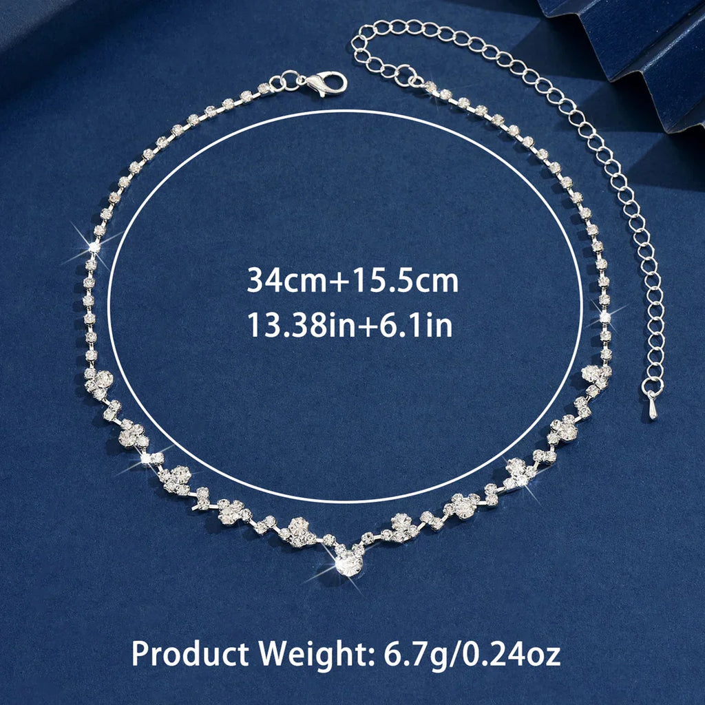 Elegant Bridal Diamond Necklace