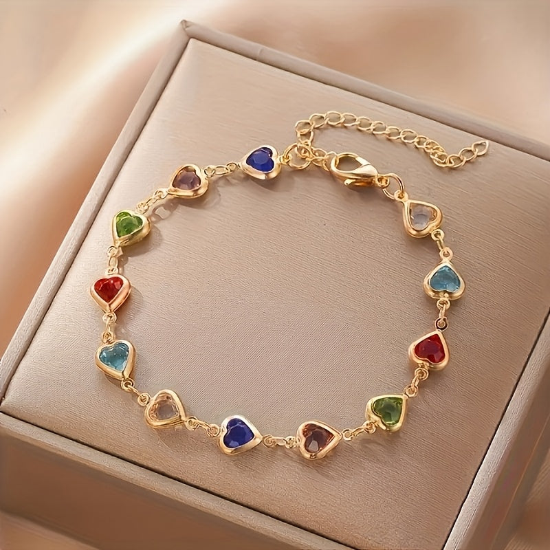 Unique Heart Shaped Bracelet