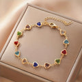 Unique Heart Shaped Bracelet