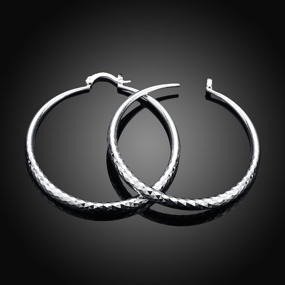 Sterling Silver Hoop Earrings