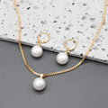 Elegant Pearl Jewelry Set