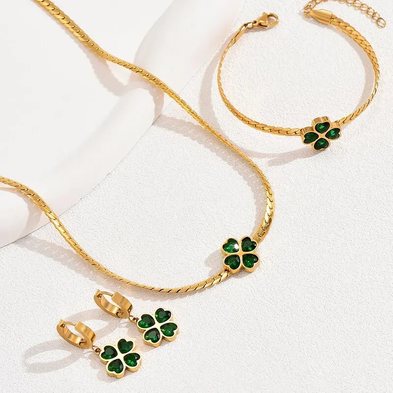 Clover Jewelry Set
