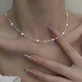 Elegant Luminous Pearl Necklace
