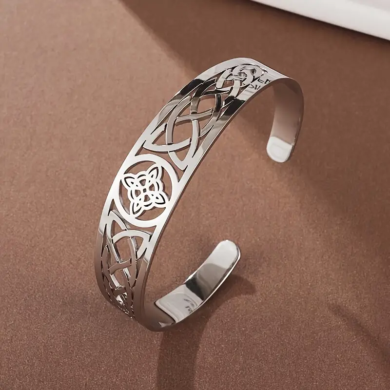 Sterling Silver Open Bangle Bracelet