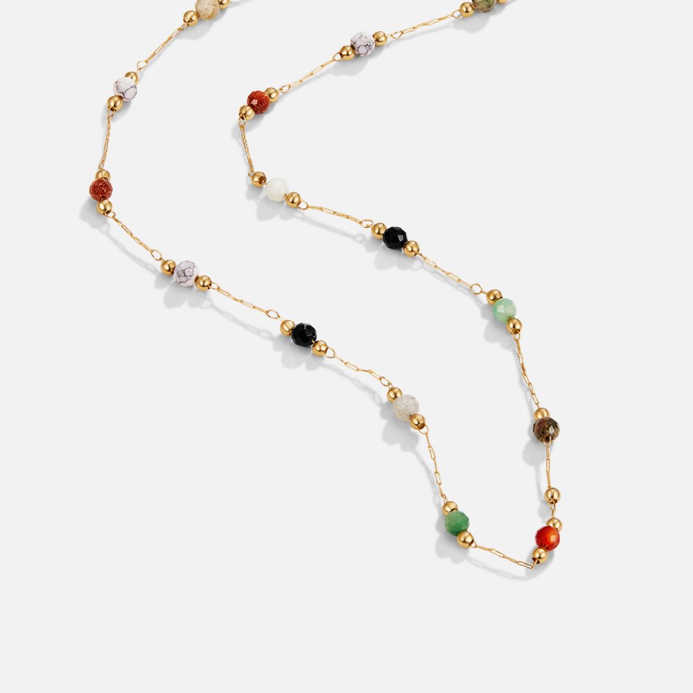 Minimal Stone Necklace