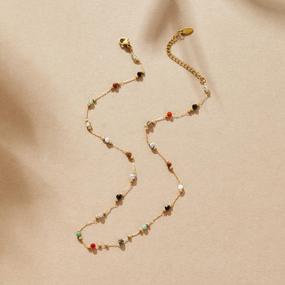 Minimal Stone Necklace