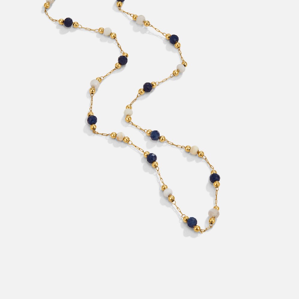 Layered Stone Necklace
