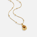 Elegant Gold Tiger Eye Necklace